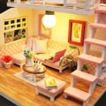 Miniatyrbillede 5 af 5: Gør det selv dukkehus