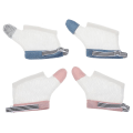 Miniatyrbild 1 av 5: 2 par Stop Baby Tummen sugande Finger Skydd No Scratch Handskar Andas Finger Thumb Protector,s