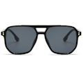 Miniatyrbild 1 av 4: (black Frame Black And Gray)sunglasses Uv-blocking Sunglasses