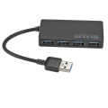Miniatyrbild 1 av 5: Hhcx-ultra-thin 4-port Usb3.0 Hub High Speed Indicator Light Usb Hub For Multi-device Computer Laptop