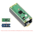 Miniatyrbild 2 av 5: Ljudexpansionsmodul Pico-ljud för Raspberry Pi Pico med Pcm5101a power