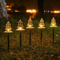 Pikkukuva 1 / 3: Tähti- tai lumihiutale-LED-puutarhavalot – LED-polkukoriste Puutarhan nurmikkopatio – Joulun hehkuvat joulukoristeet christmas tree