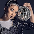 Pikkukuva 4 / 4: 2 kpl peili discopallo 70-luvun disco party -riippuva pallo juhliin