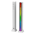 Miniatyrbillede 1 af 4: Led Atmosphere Strip Lights Bar Music Sync Pickup Rhythm Ambient Usb Lampe Vit