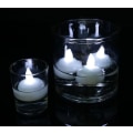 Miniatyrbilde 1 av 5: 12stk Led Flytelys Flammeløse Telys Vanntett Lyslampe Til Bryllupsfest Spa White