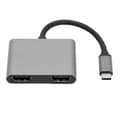 Miniatyrbillede 5 af 8: TypeC til High Definition Multimedia Interface Hub 2i1 Dockingstation 4K Konverter Adapter
