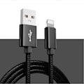 Miniatyrbillede 1 af 3: Til Samsung Galaxy Iphone Type C Usb-c 1m Data Ladekabel Hurtig Oplader Kabel Flettet Black iphone
