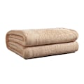 Pikkukuva 1 / 5: Täckefilt Mikrofiberflanell Mjuka filtar för bäddsoffor till soffa Ultravarma för alla årstider Gratis frakt Xinda Camel 100*150cm