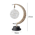Pikkukuva 2 / 5: Dekorativ bordslampa, Moon Night Lamp Winding Bomullstråd Led Light Lamp style 2