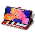 Miniatyrbillede 5 af 5: Vintage Læder Card Flip Cover Cover til Samsung Galaxy A10
