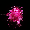Miniatyrbillede 1 af 5: Gypsophila String Lights Julelys Bryllup String Lights Feriedekoration Pink 30M-300LED