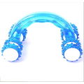 Miniatyrbild 2 av 5: 2st Massage Muscle Roller Tool Massager För Rygg Nacke Axel Armar Ben Kropp Plast