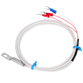 Miniatyrbild 4 av 8: PT100 Termistor Temperatursensor Probe - 3m Rundhåls Patch Typ för Exakt Mätning