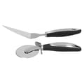 Miniatyrbillede 7 af 8: 2 stk. sæt Pizza Cutter Spatel Rustfrit Stål Pizza Spatel Spade med Skridsikkert Håndtag