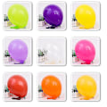 Miniatyrbillede 1 af 2: Dekorativ ballon 36 tommer latex ballon fødselsdag bryllup bryllup åbningsfest transparent