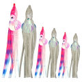 Pikkukuva 3 / 5: 10 kpl Bionic Simulation Octopus Fake Crankbait -kalastusuistimet 5cm 6cm 10cm Keinotekoinen huojuva pehmeä syöttikalastusvälineet 6cm Luminous white