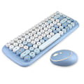 Miniatyrbild 1 av 2: Mofii Wireless Mini Candy Tangentbord Mus Combo Set Mix Color 2,4g Blue