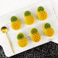 Miniatyrbillede 3 af 5: Frugt Ananas Småkage Udskærer Rustfri Stål Udskærere Form gør det selv Fondant wienerbrød Kiks Bageform til børn