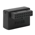 Miniatyrbillede 1 af 8: USB Front Panel Adapter Front Panel Stikkontakt 90° Albue USB3.0 19Pin til 20Pin Header Adapter til PC Motherboard Type B