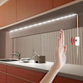 Miniatyrbillede 1 af 4: Dc 5v Lampe Usb Motion Led Baggrundsbelysning Led Tv Køkken Led Strip Håndfejning vinker Tændt Sluk Sensor Lys Diode Lys Vandtæt White 1m