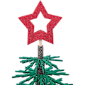 Miniatyrbillede 2 af 5: Gør-det-selv filt juletræ til børn Jul Hjemmeværelse Skrivebordsindretning