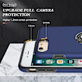Pikkukuva 5 / 5: Magneettirengas Kickstand Iskunkestävä phone case Iphone 6 Plus -puhelimelle (musta) Blue