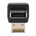 Pikkukuva 2 / 8: USB3.1 TYPE E -sovitin tietokoneen emolevylle USB3.1 TYPEE -sovitin 90 asteen ohjauskyynärpää (PH74A)
