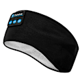 Miniatyrbillede 1 af 5: Bluetooth Sports pandebånd (sort)