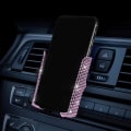 Miniatyrbilde 1 av 5: Biltelefonholder, 360 grader justerbar krystall automobiltelefonholder for dashbord, frontrute og luftventil (rosa)