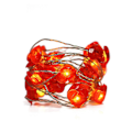 Miniatyrbild 2 av 5: Fairy String Lights Röda Hjärtformade Glimt Fairy Lights Alla hjärtans dag Sovrum Inomhus Party Inredning