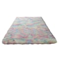 Miniatyrbilde 2 av 5: Tepper Faux Fur Grå Nattbord Teppe Sofamatte, Supermykt Teppe Til Stue Soverom Barnerom Bil Spisestue Fluffy Barnematte (80 X 150 Cm)