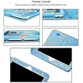 Miniatyrbild 5 av 5: Case för Ipad, Pu Läder Magnetisk Cover Med Auto Sleep / Wake funktion, Stand Funktion Smart Cover För Ipad Pro 10.5 (himmelblå)