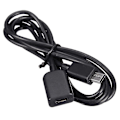 Miniatyrbillede 2 af 5: 1m Micro Usb Han Til Hun Forlængelse Data Otg Opladerkabel Ledning Til Samsung