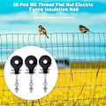 Miniatyrbilde 2 av 5: 50 pakke elektrisk gjerdeisolator, innskrudd elektrisk gjerdeisolator