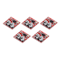 Miniatyrbillede 6 af 10: 5-delt elektretmikrofonforstærkermodul med justerbar forstærkning LM386 20-200x DC4V-12V