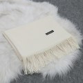 Miniatyrbilde 1 av 5: Kvinners Varmt Langt Sjal Vinter Varmt Stort skjerf Off-White