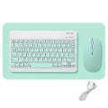 Pikkukuva 1 / 2: Ladattava langaton 10 tuuman langaton Bluetooth näppäimistö ja hiiri -yhdistelmä Mint Green