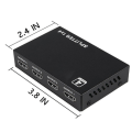 Pikkukuva 3 / 5: HD Multimedia Interface Splitter 1 In 4 Out Plug and Play HD Multimedia Interface Switcher Projektoreille DLP Lcd HDTV