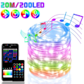 Miniatyrbild 2 av 3: Christmas Tree RGB Lights Smart Bluetooth Control USB LED String Lamp