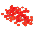 Miniatyrbillede 2 af 5: 300 stk Plastic Poker Chips Bingo Brætspil Markører Poletter Børn Tællelegetøj Familieklub Festartikler Blandet farve Red