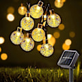 Pikkukuva 1 / 4: Solar String Lights, 50 led-ulkokäyttöön tarkoitettuja kristallipallokoristeita