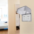 Miniatyrbillede 4 af 5: ZXPASRA 2-Speed ​​Vejrbestandig Udendørs Stikkontakt og Outlet Protector - Sort
