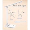 Miniatyrbilde 1 av 4: Adjabd skrivebordslampa 3 Ing-lägen Justerbar Ness Usb-port Cellmt