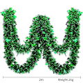 Pikkukuva 1 / 4: Clover Pendant St. Patrick's Day Green Color Strip Holiday Party Home Tunnelma järjestely Color bar
