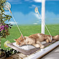 Pikkukuva 3 / 5: Söt funktion Sunny Seat Fönstermonterad kattsäng Husdjurssäng