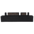 Pikkukuva 1 / 5: Oikeakulmainen Sff-8482 22-nastainen 7-nastainen + 15-nastainen Sata Drive Raid -sovitin black