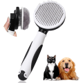 Miniatyrbilde 1 av 5: Shedding Brush Cat Dog One-Click-fjerning av dødt hår og underull