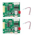 1 par effektforstærkermodul forstærkerkort lydstereo højttaler til Bluetooth 5.0 TWS 3.7-5V
