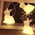 Pikkukuva 1 / 2: Easter Chicks String Lights Easter Egg Lights (3M 22LED ilman akkua)