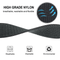 Miniatyrbild 3 av 5: 26mm 22mm 20mm Hook Loop Nylon Strap For -garmin Fenix 6 6x Watch Band Wristband Black 26mm